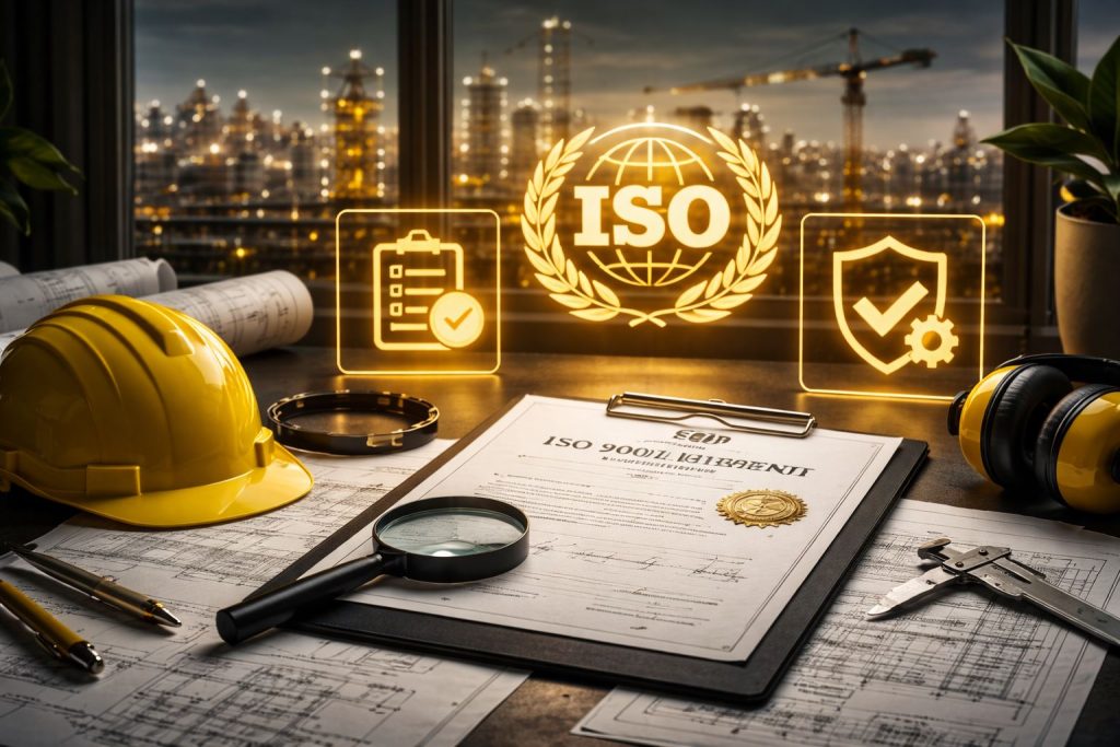 Manfaat ISO pada proyek EPC melalui penerapan standar mutu, pengendalian proses, dan kepatuhan sistematis untuk meningkatkan kinerja dan keandalan proyek.